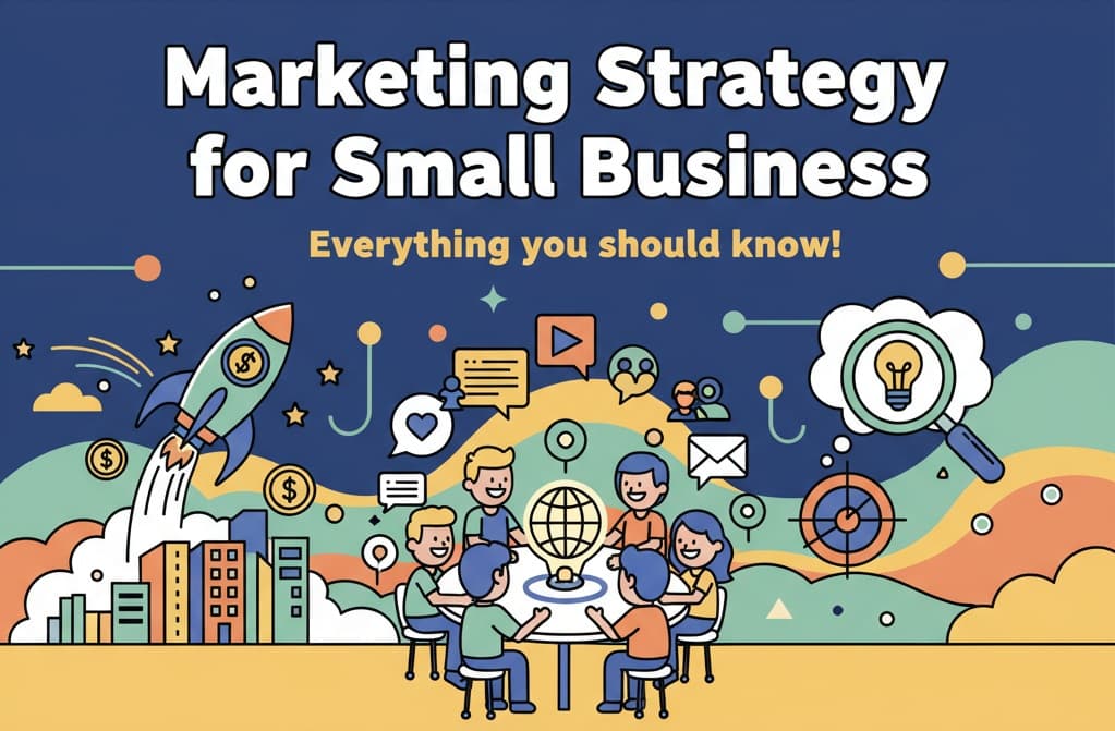 Marketing Strategy for Small Business - Everything you should know!