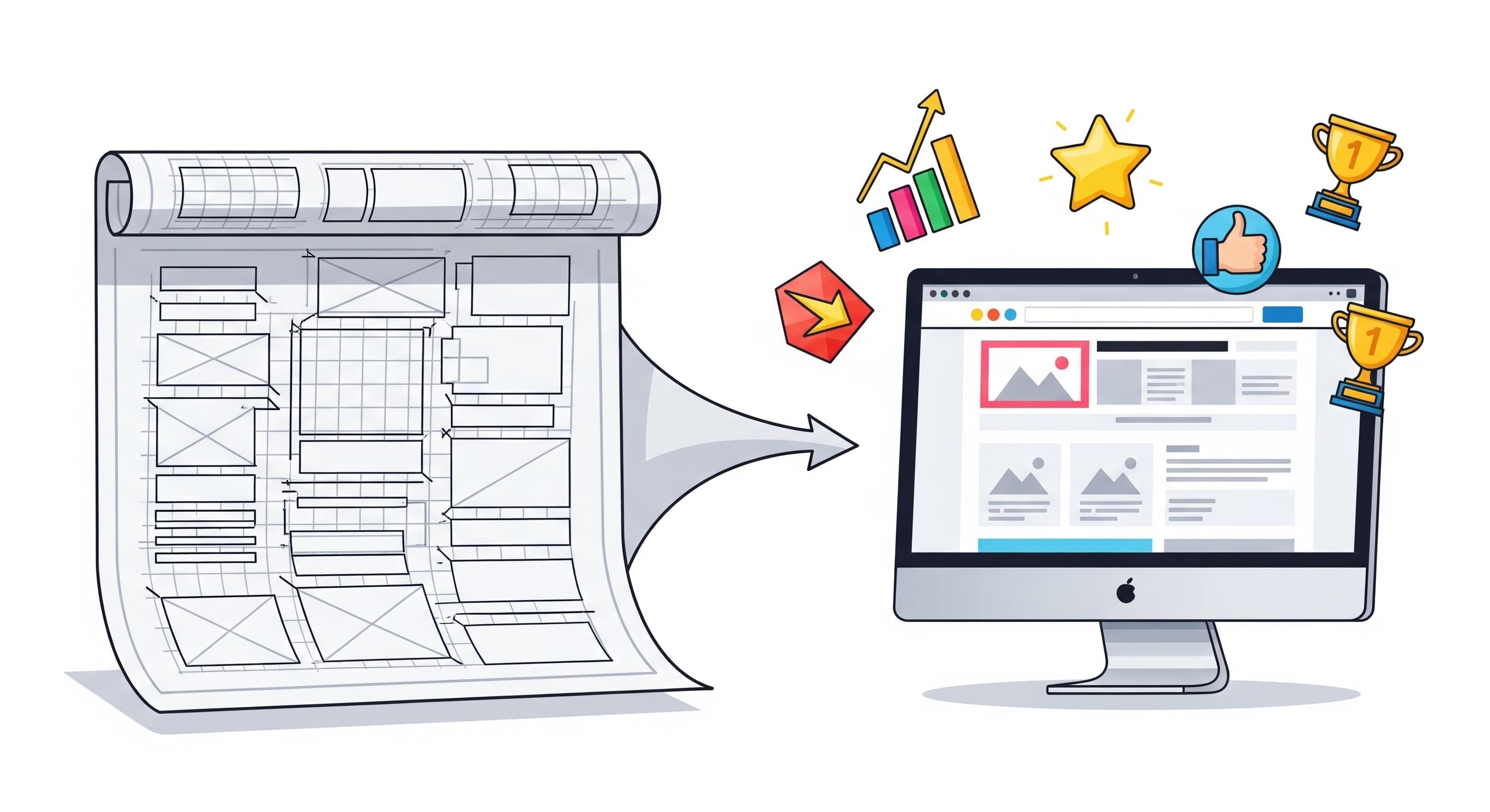 Website Design Wireframing : The Blueprint for Success